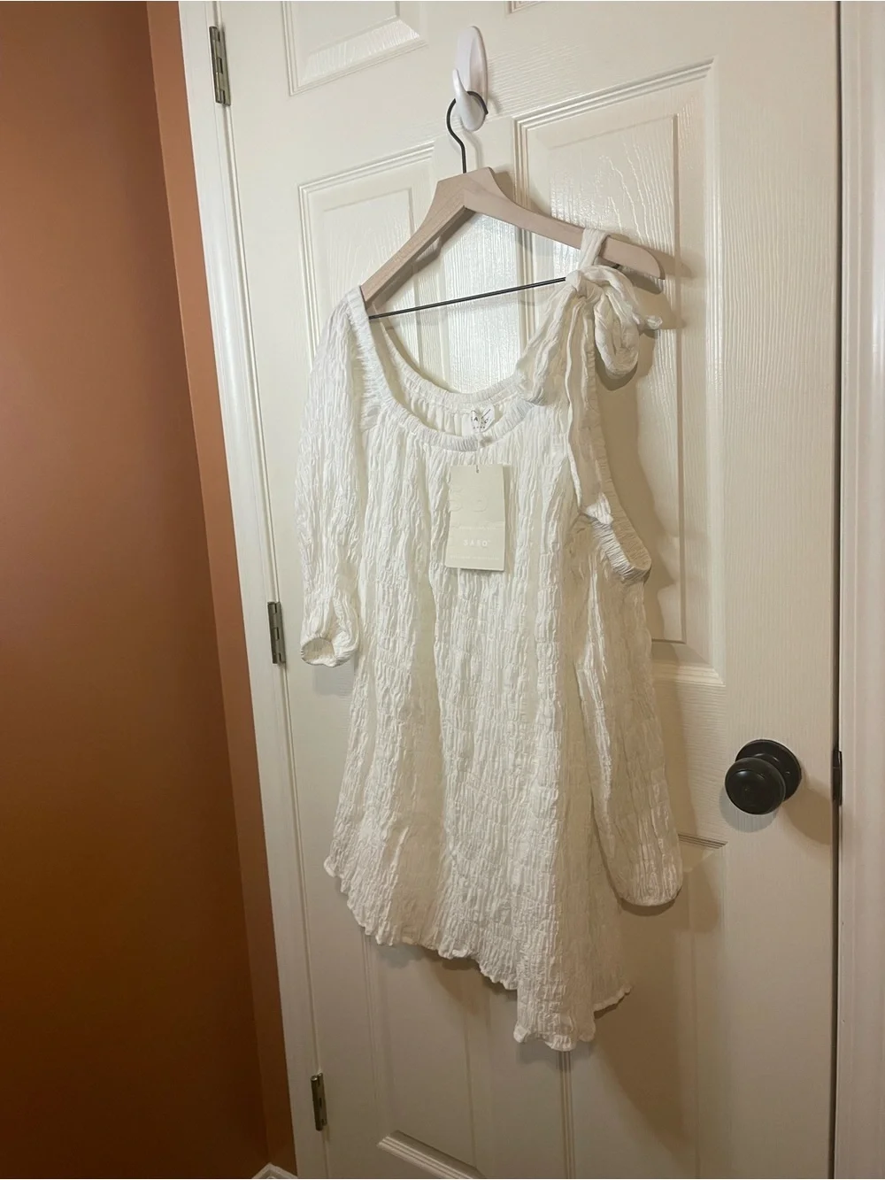 Sabo Skirt Raisa Dress in White Size XS NWT